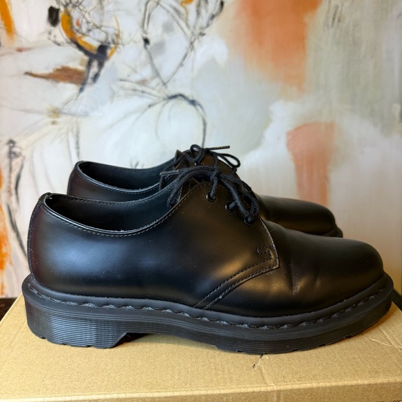 Dr. Martens 1461 MONO SMOOTH LEATHER OXFORD SHOES 8 Men’s - Picture 8 of 16